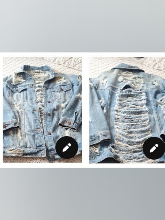 Fashion Nova Jackets & Blazers - Fashion Nova Blue Denim Jacket Size S
